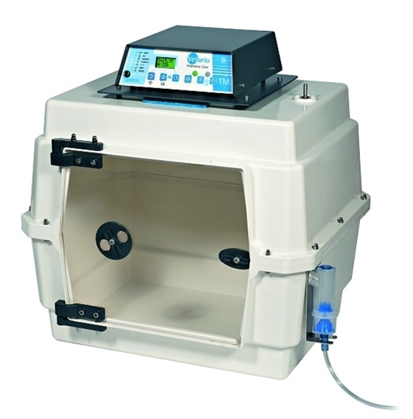 ICU-häkki T40, nopeampaan ja turvallisempaan toipumiseen. Soveltuu mm. jyrsijöille kissanpennuille ja pienet koiran pennut jne. Tässä mallissa myös hapetus mahdollista, Lämmitys, kostustus ja happi - 1