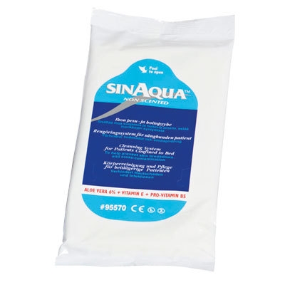 Pesupyyhe Sinaqua, 12/pussi tuoksuton 360KPL