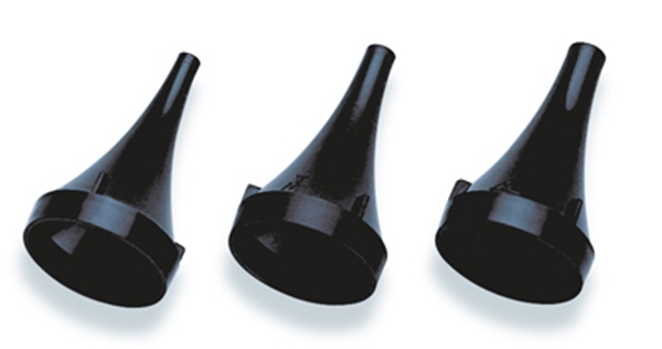 Korvasuppilo kk 4mm musta, 20x25kpl/ltk pneum/oper. otosk