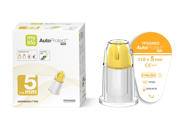 Turvaneula insuliinikynään mylife AutoProtect PRO 5 mm 31G / 0,25 mm, Extra thin wall 100 KPL, AutoProtect PRO 31G 100KPL