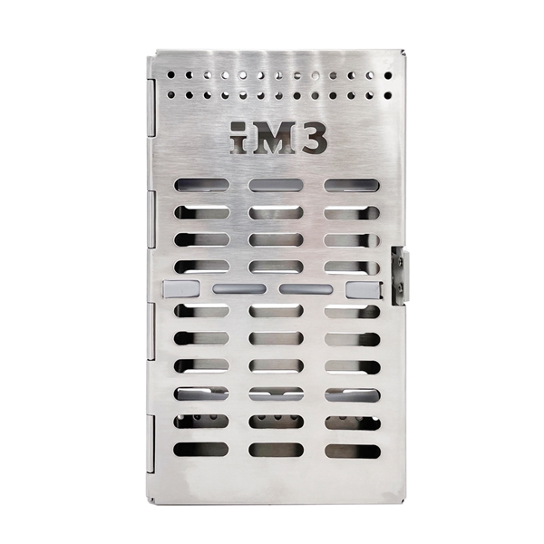 iM3 Kasetti instrumenteille, ruost. terästä medium 1kpl