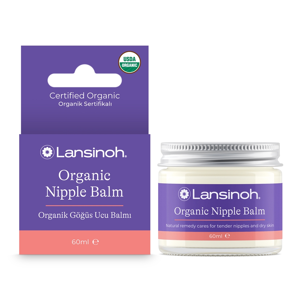 Lansinoh orgaaninen nännivoide , 60ml lasipurkki - 1