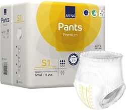Inkohousut ABENA Pants Premium S1 (6x16) 96KPL