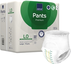 Inkohousut ABENA Pants Premium L0 (6x15) 90KPL