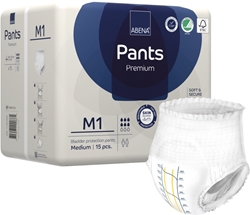 Inkohousut ABENA Pants PremiumM1 (6x15) 90KPL