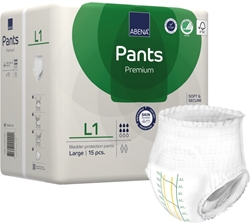 Inkohousut ABENA Pants Premium L1 (6x15) 90KPL