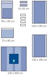 Raajapakkaus evercare® steriili 8KPL