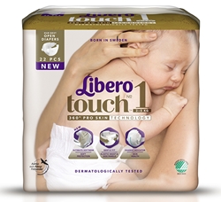 Lastenvaippa Libero Touch 1
