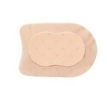 Aquacel Foam Ag Sacrum bandasje, Sacum Border - Aquacel