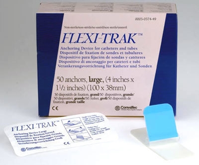 Flexi-Trak kateter feste til kateter og dren, 100x38mm