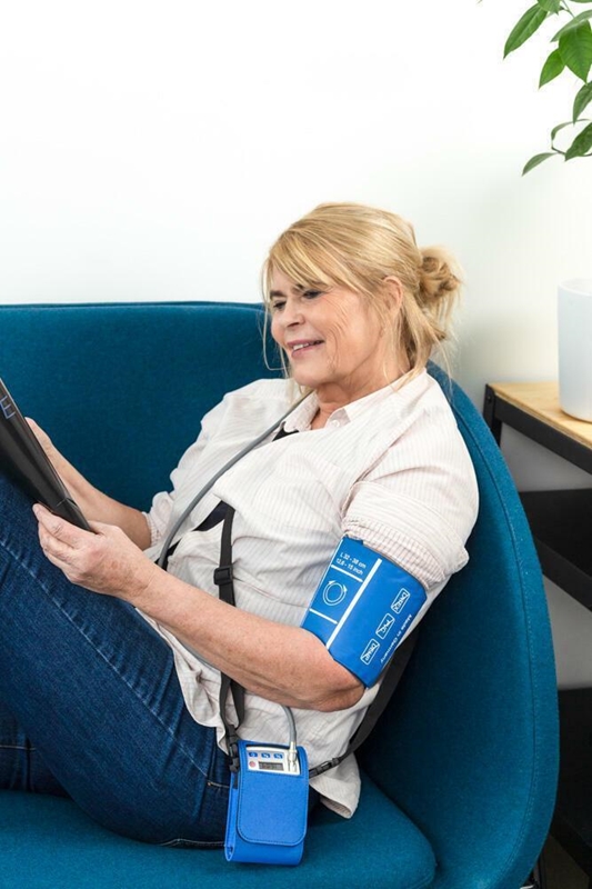 Blodtrykk 24t startpk Spirare, Databaseprogram m app. 