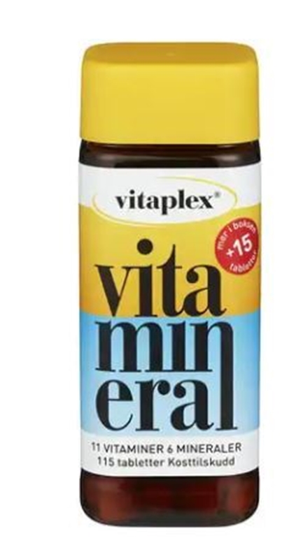 Vitamineral Vitaplex, 115 stk