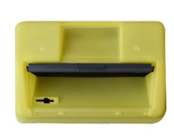 Kanylebøtte Sharpsafe, 9L med gult lokk - 2