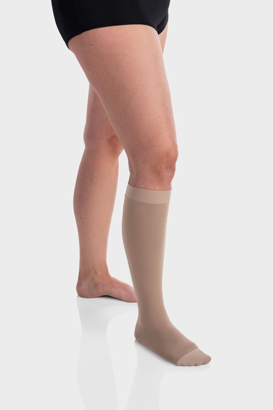 Kompresjonsstrømpe kne K3 Juzo, S beige Ulcer