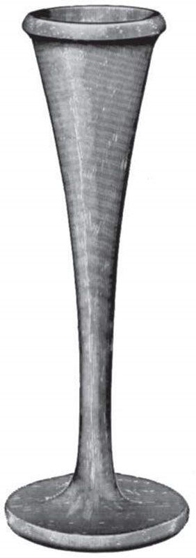 Stetoskop jordmor tre Pinard, lang modell 30cm