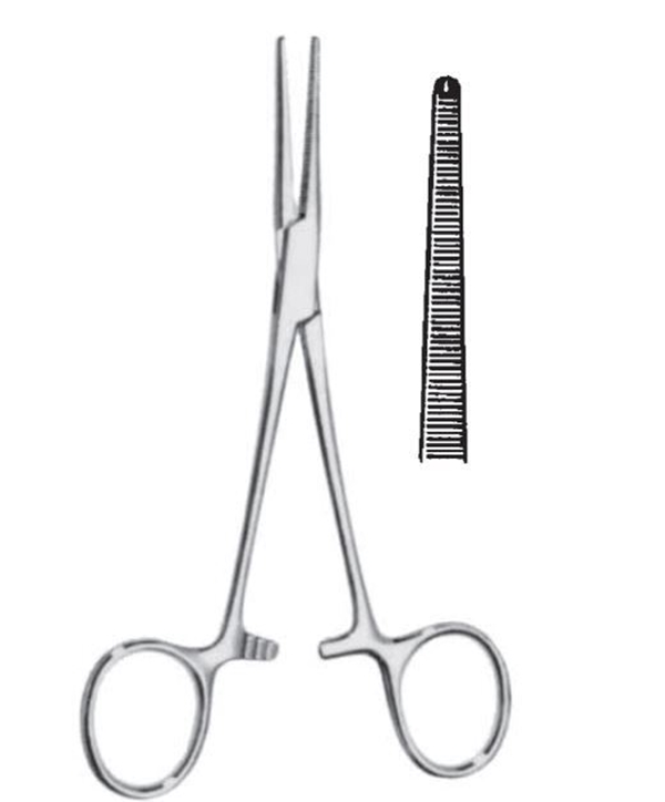 Arteriepinsett kirurgisk rett, 14cm Crile
