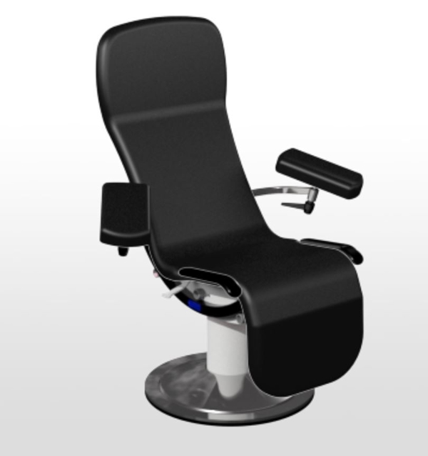 Prøvetakingsstol Deneo, Fast høyde m/rotasjon m/Sit&Go