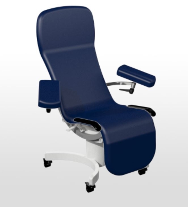 Prøvetakingsstol Deneo, Fast høyde m/rotasjon u/Sit&Go