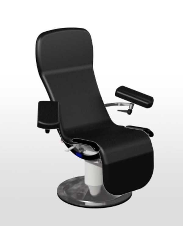 Prøvetakingsstol Deneo, Høydereg. m/rotasjon m/Sit&Go