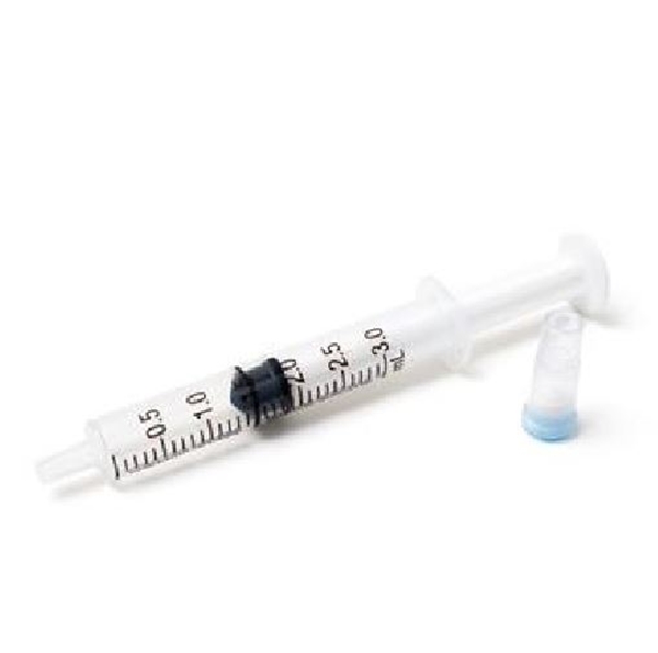 Blodgassprøyte Line Draw plus, 3ml Luer Slip uten kanyle - Line