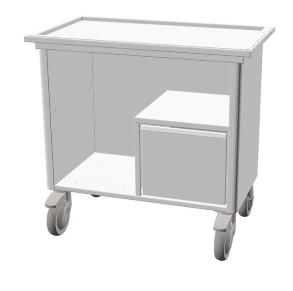 Prøvtagningsbord Keisi, Èn skuff uten skråhylle