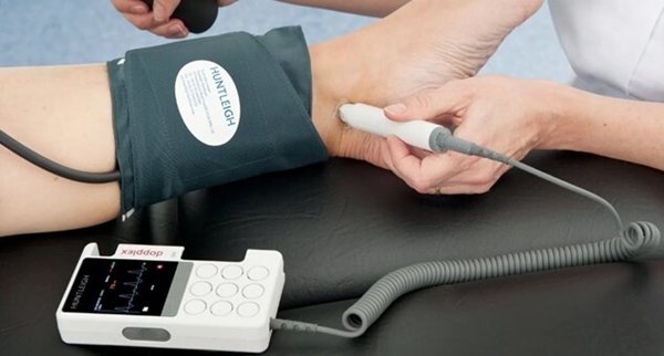 Ankelbrakialt indekssett, Med DMX-doppler, 8Mhz widebeam