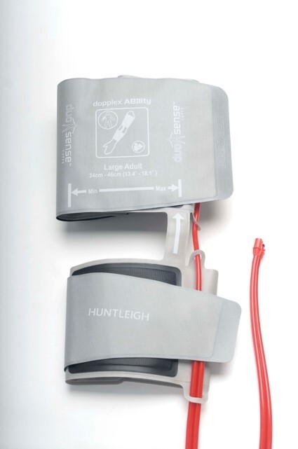 Mansjett arm voksen høyre, Large. Rød slange 34-46cm