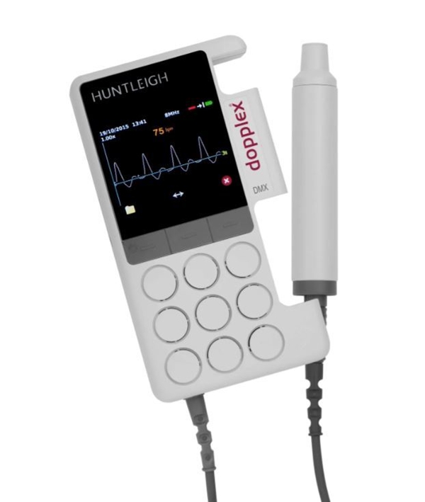 Doppler digital uten probe, med alkaline batteri