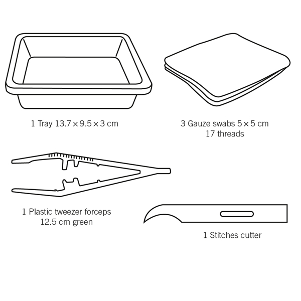 Suturfjerningssett Evercare, Steril - evercare® Medikit