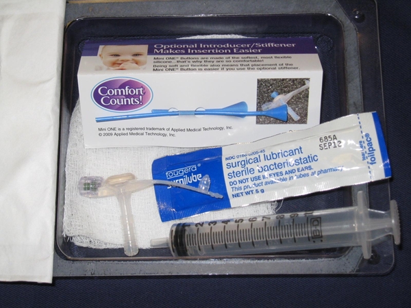 Gastrostomiport MiniONE Enkel, 24Fr 2,0cm ENFit Enkeltpakket