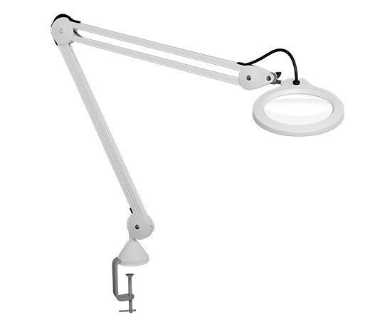 Lupelampe LFM LED G2, Hvit