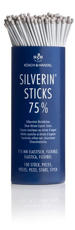 Lapis Sølvnitratpinne 75%, 11,5cm liten topp 100pk 