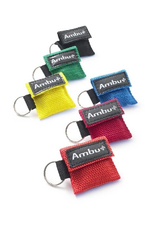 Pustemaske m nøkkelring, Enveisventil engangs