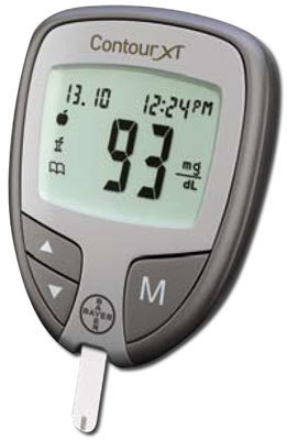 Contour XT blodsukkermåler, Bayer CONTOUR XT - Contour
