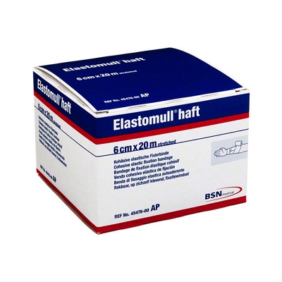 Elastomull bind fiksering kohesiv, 6cmx20m latexfri - Elastomull