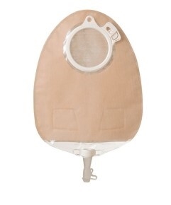 Stomipose Sensura 2-delt, L Ring 40mm beige tømbar