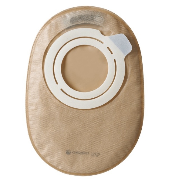 Stomipose 2 SenSura Flex, DF lukket maxi 50mm hudfarve