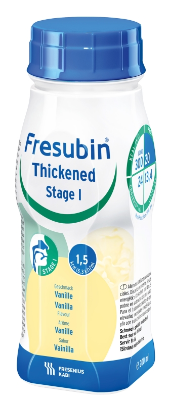 Fresubin thickened stage1, 4x200ml Vanilje