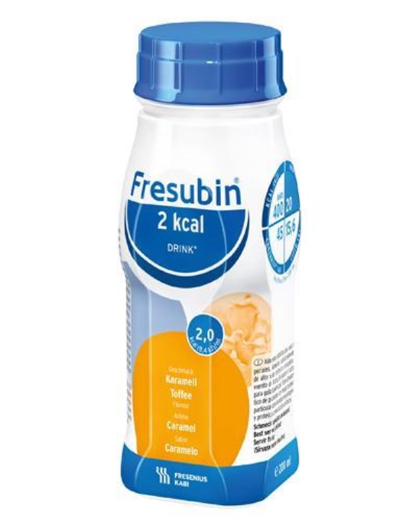 Fresubin 2 KCAL  Drink, 4x200ml Karamell