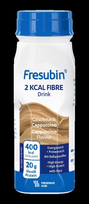 Fresubin 2KCAL FIBRE Drink, 4x200ml Cappucino