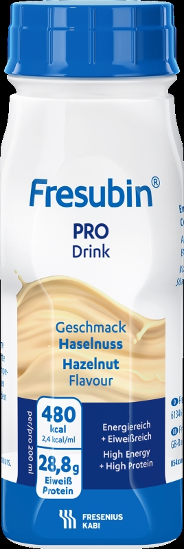 Fresubin PRO Drink, 4x200ml Hasselnøtt