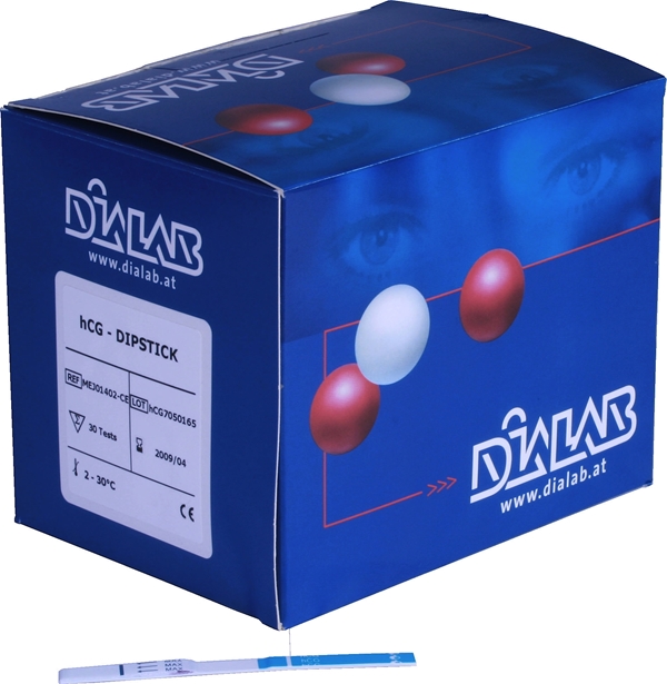 Graviditetstest Diaquick, hCG dipstick 5mm, 30stk