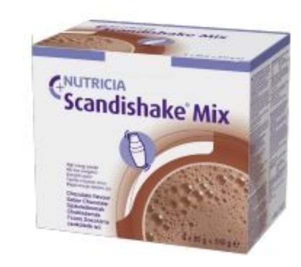 Scandishake Mix sjokolade, 6x85g poser