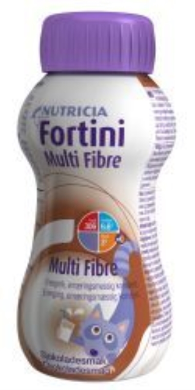 Fortini Multi Fibre , 4x200ml Sjokolade