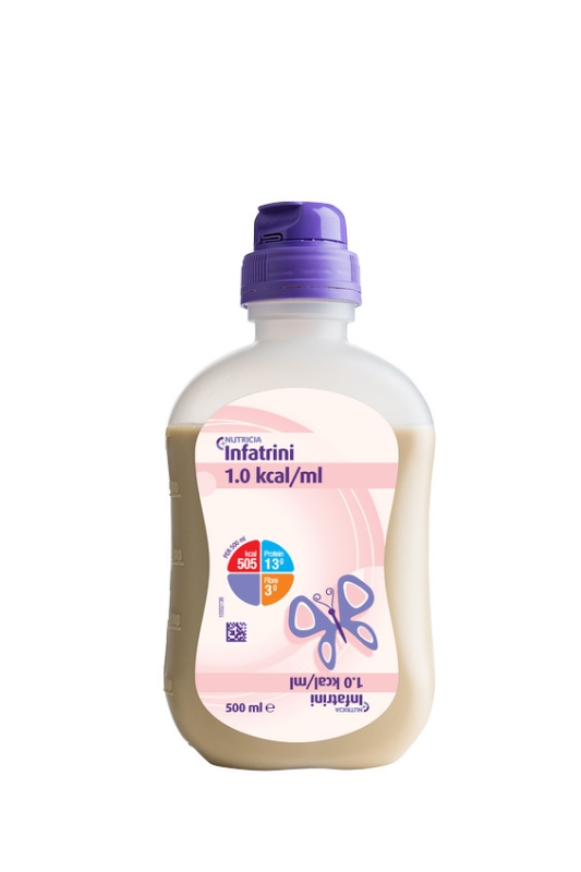 Infatrini sondeernæring 500ml, Til barn opptil 9kg