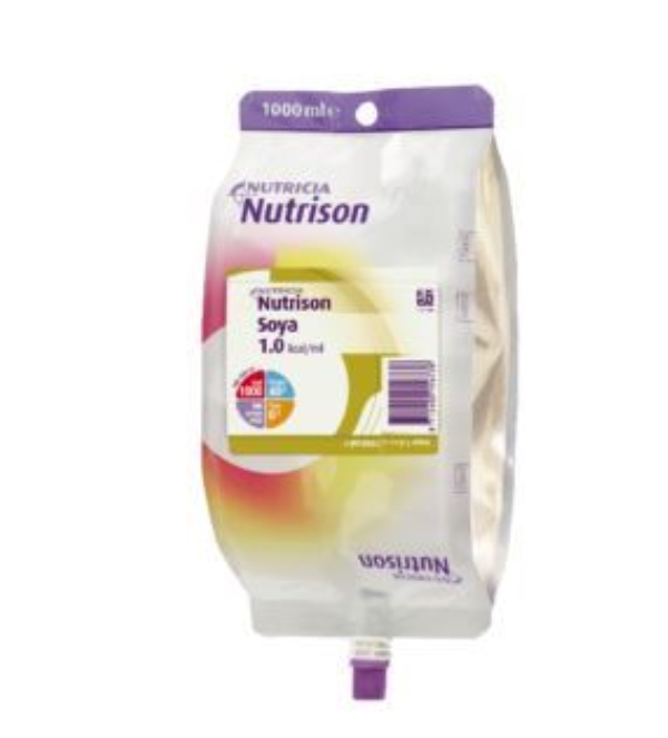 Sondeernæring Nutrison Soya, 1000ml u/fiber