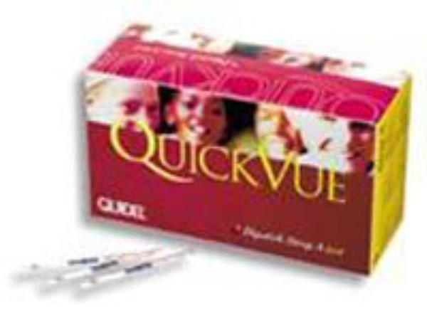 Test Strep A Dipstick, QuickVue, 50 tester - QuickVue