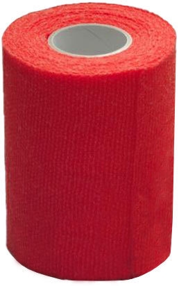 Fikseringsbind DermaHaft, Kohesiv 10cmx20m rød latexfri - DermaHaft