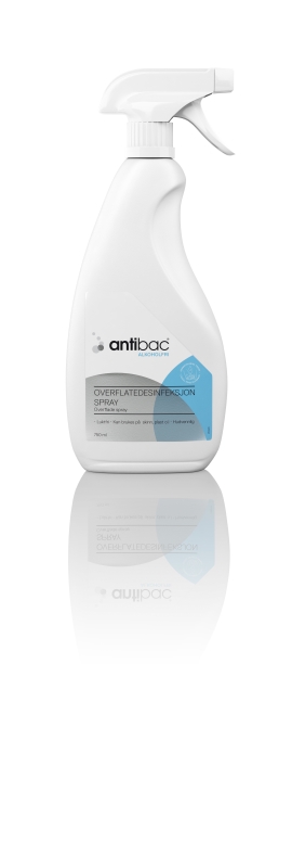 Antibac overflatespray, Overflatedesinf spray 750 ml