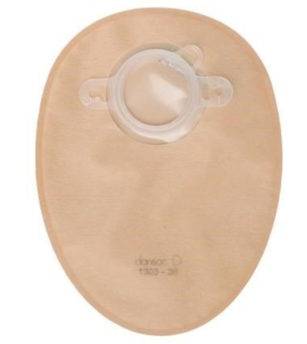 Stomipose NovaLife 2 lukket, Midi 43mm hudfarget